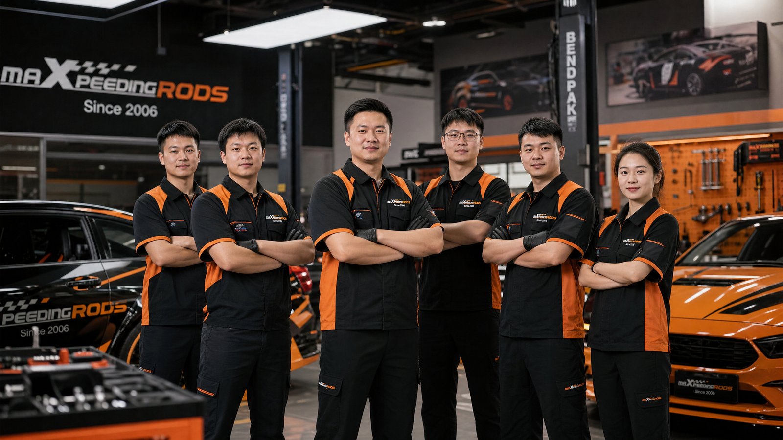 国产主播修车改装专业团队
